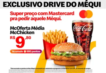 Mastercard Surpreenda | McOferta média McChicken