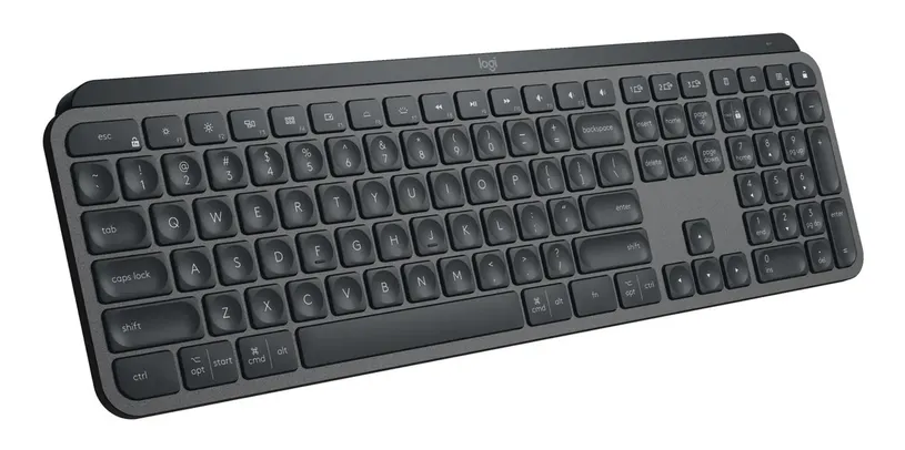 [Nível 6] Teclado Logitech Master Series MX Keys QWERTY inglês US cor grafite com luz branco