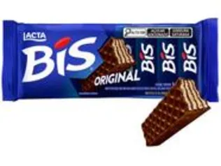 (LEV3PAG2) Chocolate Bis ao Leite 100,8g 16 Unidades Lacta