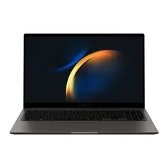 Notebook SAMSUNG GALAXY BOOK3, Processador i5-1340P, Placa Vídeo ARC A350M, Memória 8GB DDR5, SSD 512GB, tela 15.6 IPS Full HD,