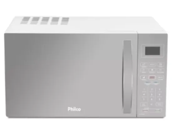 Micro-ondas Philco 26 Litros Branco Espelhado PMO26EB - 220V