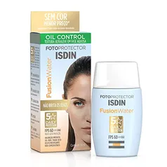 Protetor Solar Facial ISDIN Fusion Water 5 Stars FPS 60 - 30ml