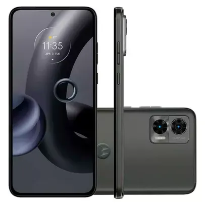 Smartphone Motorola Edge 30 Neo 256GB Preto Onyx 5G Tela 6,28 P-OLED 120Hz Câmera Dupla 64MP FHD 