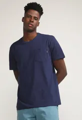 Camiseta Colcci Bolso Azul-Marinho