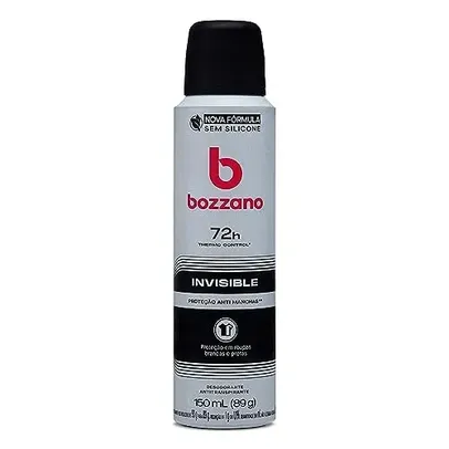 [ Rec ]  [ Leve + por - R$6,51 ] Desodorante Aerossol Invisível, Bozzano, Branco