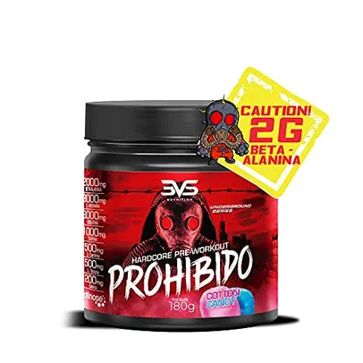 Prohibido Hardcore Pré-Workout (180G)