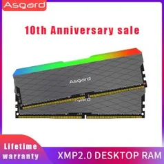 Memória Asgard RGB 2x8GB (16GB) 3200MHz DDR4