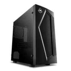 Gabinete Gamer Mancer Pyro Lateral Acrilico Preto, MCR-PRO1-WH | R$190