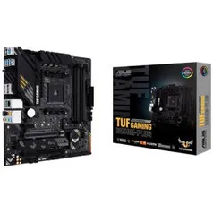 Placa Mãe Asus TUF Gaming B550M-PLUS AM4 DDR4 M.2 mATX | R$940