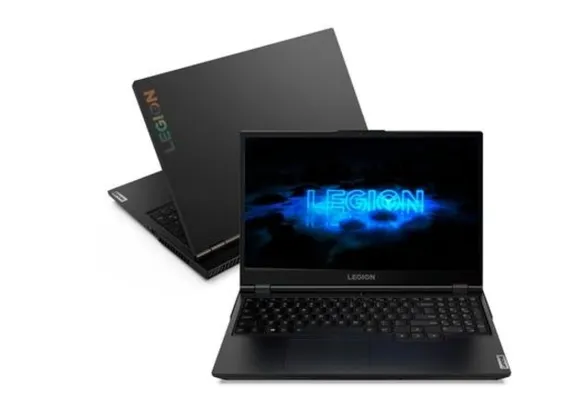 (app/selecionados) Notebook Gamer Lenovo Legion 5  Ryzen 7 5800H 16GB 512GB RTX 3050 W11 15.6 