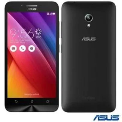 Smartphone Asus Zenfone Go Dual Preto por R$ 635