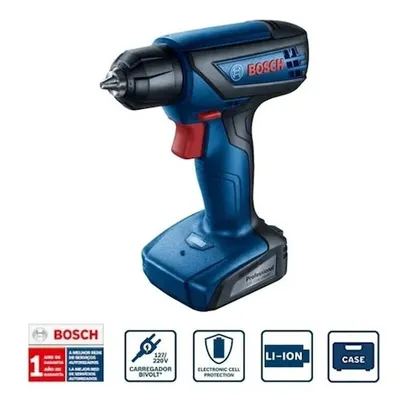 Parafusadeira Furadeira Bosch 12v Gsr1000 Smart + Bits