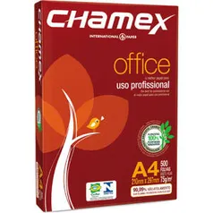 [R$4,89 = Cupom + Ame] Papel Chamex Office (Tamanho A4 - 500 folhas)