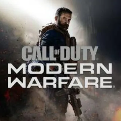 Multplayer do Modern Warfare com 50% de desconto - R$100