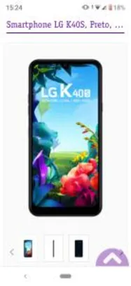 LG K40s 3GB RAM, 32GB, CÂMERA DUPLA