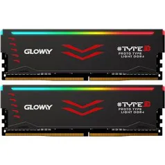 MEMÓRIA RAM GLOWAY DDR4 2x8 (16GB) 3200MHz | R$372