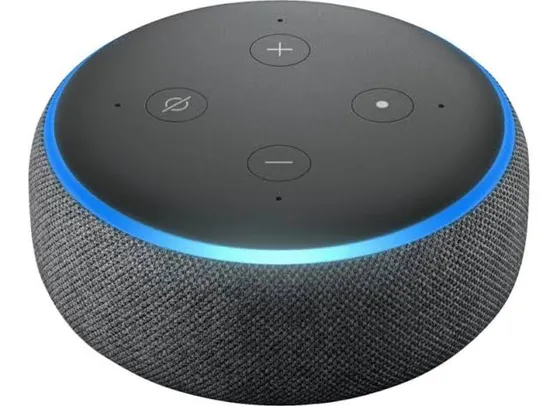 Smart Speaker Amazon Echo Dot 3ª Geração com Alexa - Preto