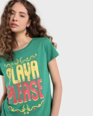 Camiseta Malha Playa R$16