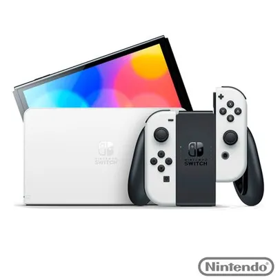 [PRIME 2226] Nintendo Switch OLED (Branco)