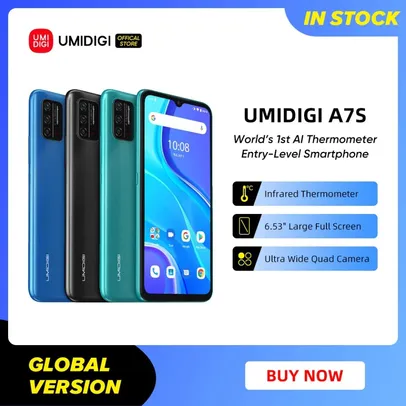 Smartphone Umidigi a7s 32GB | R$431