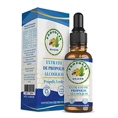 Extrato de Própolis Verde 30ml - Concentrado 300mg/1ml - Propolis Health Gotas | R$ 34