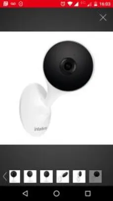 Câmera de Segurança Intelbras Wifi Full HD Alexa e Google Assistente IM3 Branca - R$199