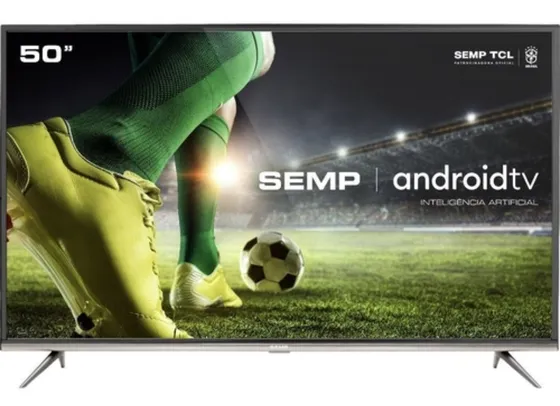 [PIX] Smart Tv Led 50" Semp Sk8300 4k Hdr Android Wi-Fi 3 | R$2080