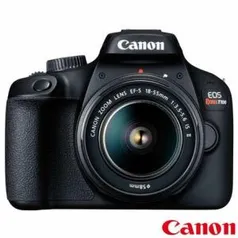 Camera Digital Canon Eos Rebel T100 Dslr 18Mp | R$1.421