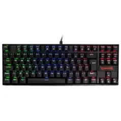 Teclado mecânico redragon kumara switch Brown | R$252