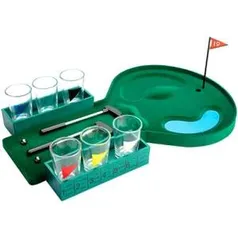 [Americanas] Jogo Mini Golf com Copos de Drink