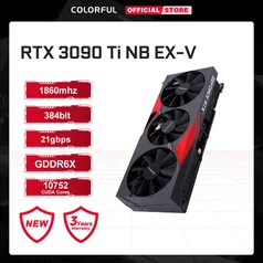 Placa de Vídeo Colorful Igame Geforce Rtx 3090 Vulcan