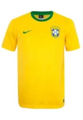[VOLTOU - Dafiti] Camisa Nike Brasil Supporters Varsity Amarela R$38