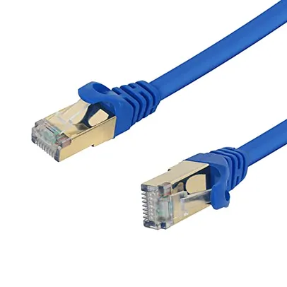 [Super R$10,31] PlusCable - Cabo de rede Patch cord Cat.7 Azul 1,5metros CAT715BL