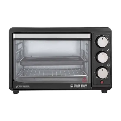 Foto do produto Forno Elétrico 21 Litros Black Decker Preto FT21P Black+Decker