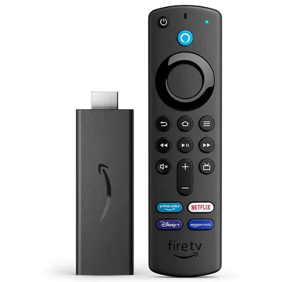 Fire TV Stick Amazon com Alexa e Controle Remoto Full HD - 2021