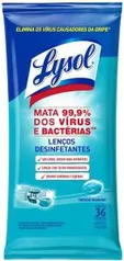 Lyson - Lenços Desinfetantes - 36 unidades - R$12