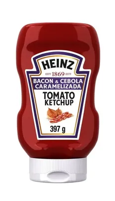 [OURO + LEVE 5 PAGUE 4] Ketchup Bacon & Cebola Caramelizada Heinz 397g