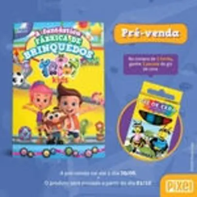 A Fantástica Fábrica De Brinquedos Totoy Kids + Giz De Cera - 1ª Ed. | R$17