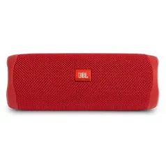 Caixa de Som Portátil JBL Flip 5 com Bluetooth, À Prova D'água - Vermelho R$ 445