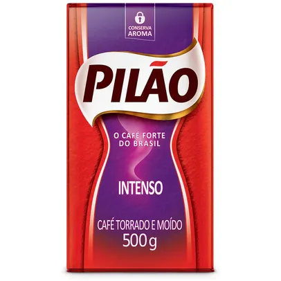 [APP | Mega VIP] Café Pilão Torrado e Moído Intenso Vácuo 500g