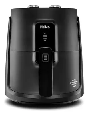 Fritadeira Air Fryer Pfr15pg Gourmet 4,4l Black Philco 127v