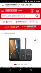 Motorola Moto G4 Dual Chip Dtv 16gb Xt1626 - R$669