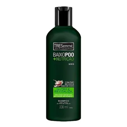 Shampoo Tresemmé Baixo Poo + Nutrição 200ml | R$ 2,69