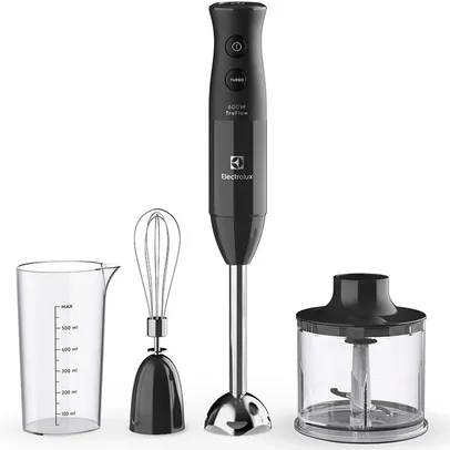 Mixer 3 em 1 Electrolux com Haste em Aço Inox, 127V, com Batedor de Claras e Copo - EIB20