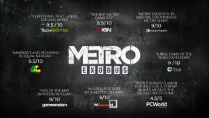 Metro Exodus - Standard Edition | R$38