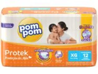 (cliente ouro)Fralda Pom Pom Protek Proteção de Mãe