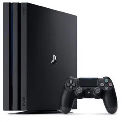 CONSOLE SONY PLAYSTATION 4 PRO 1TB + CONTROLE DUALSHOCK PRETO R$2096