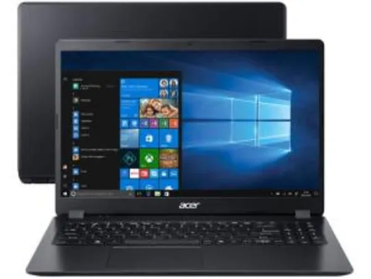 Notebook Acer Aspire 3 A315-42G-R6FZ AMD Ryzen 5 + AMD Radeon 540X 2GB dedicada DDR5 - 8GB 1TB 15,6” Windows 10