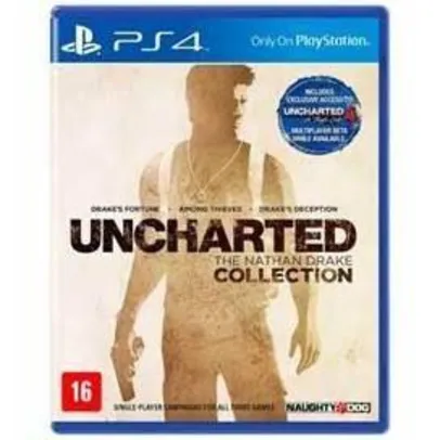 [Cartão Sub] Uncharted The Nathan Drake Collection - PS4 - 55,79