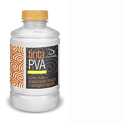 Tinta PVA Daiara 500 ml 01 - Branco (Fosco)